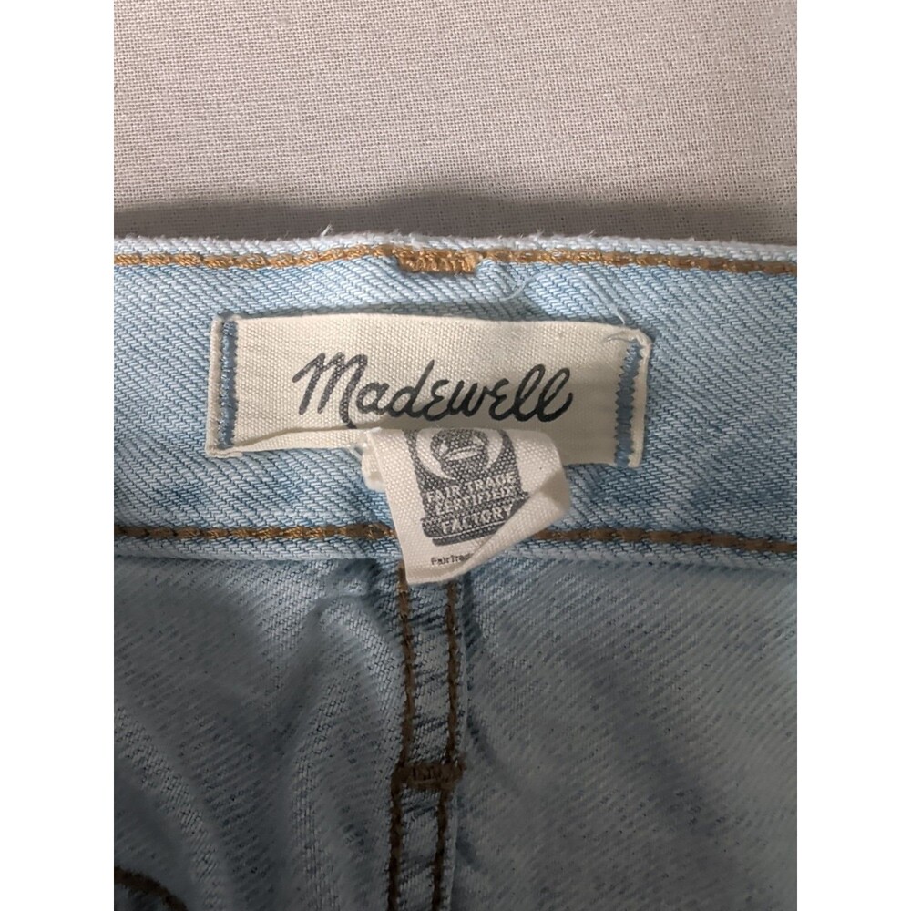 Madewell The Perfect Vintage Jean in Ellicott Wash Light Wash Blue Women's Sz 26 - Picture 7 of 12